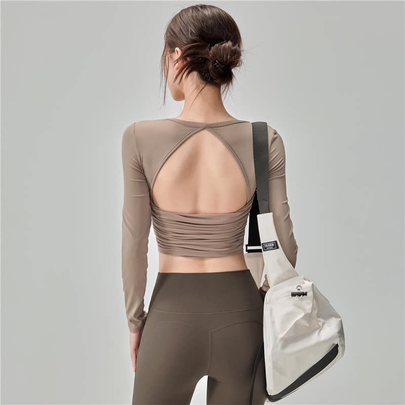 Pilates Yoga One - Mooie, lange mouwen yoga top voor