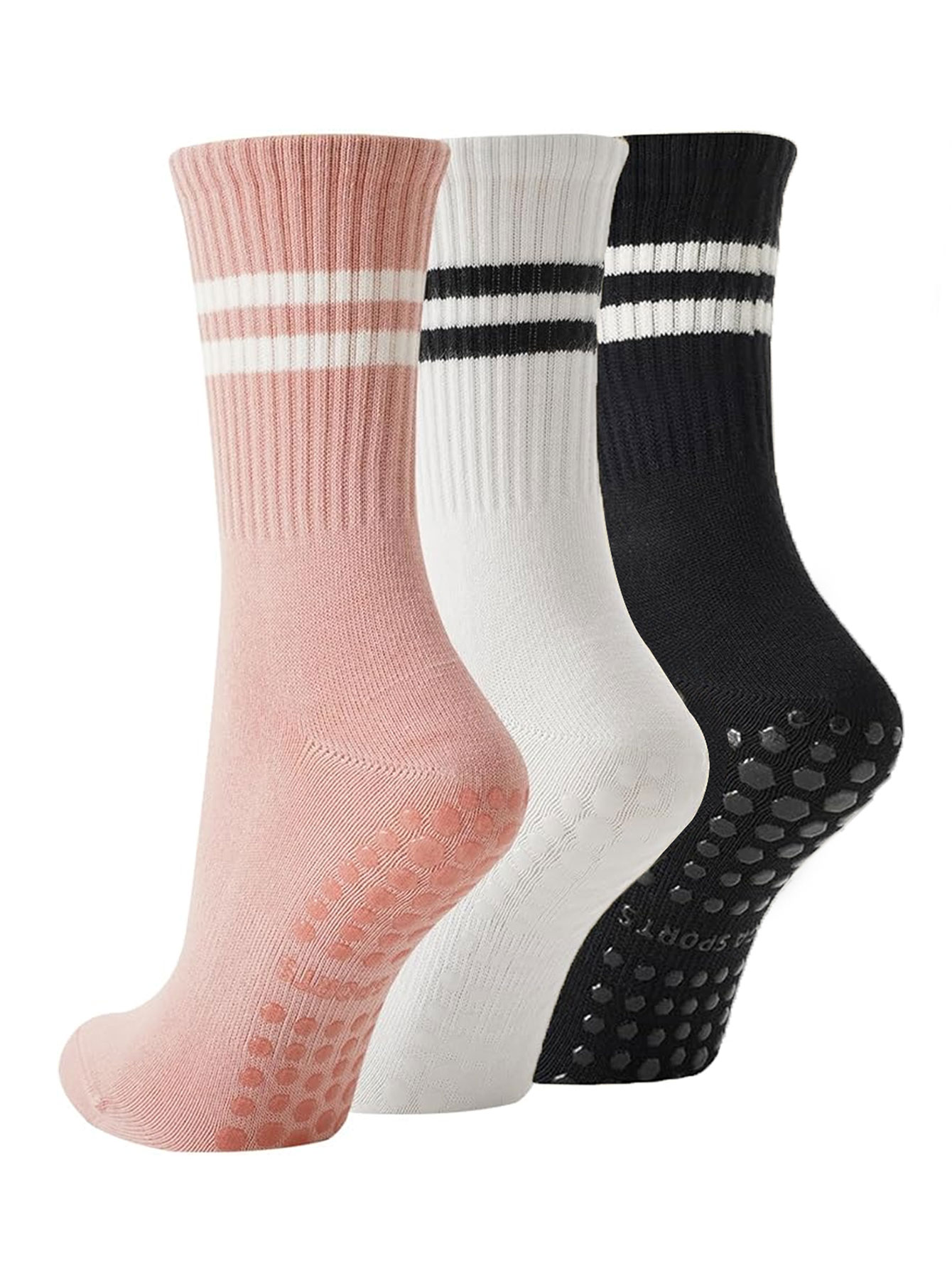 Medias Para Pilates Y Yoga - 3 paar yogasokken, antislip professionele dames