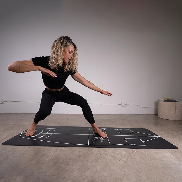 Pilates Yoga One - All-in-one surfyogamat, nieuwe frosted PU premium
