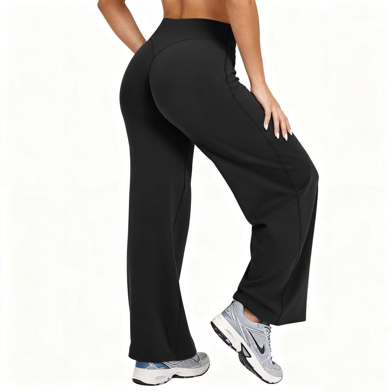 Pilates & Yoga Vida - Dames Plus Size Yoga Wijde Broek