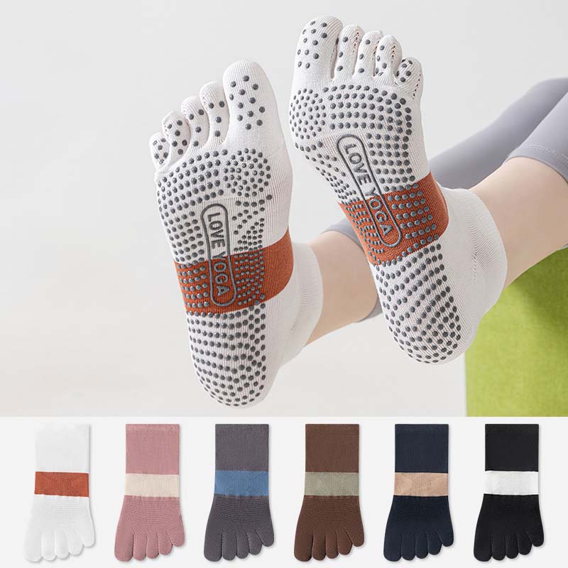 Medias Para Pilates Y Yoga - Dames Split Toe Sport Fashion Pilates
