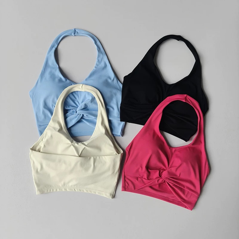 Halter Twist sportbeha voor da - Pilate Yoga Workout recensie en prijs
