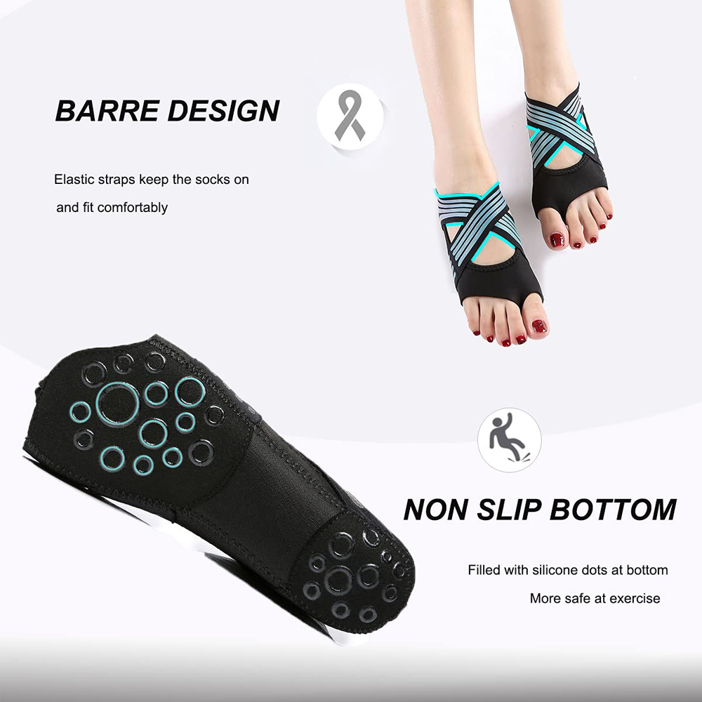 1 Paar Dames Antislip Sokken Z - Medias Para Pilates Y Yoga recensie en prijs