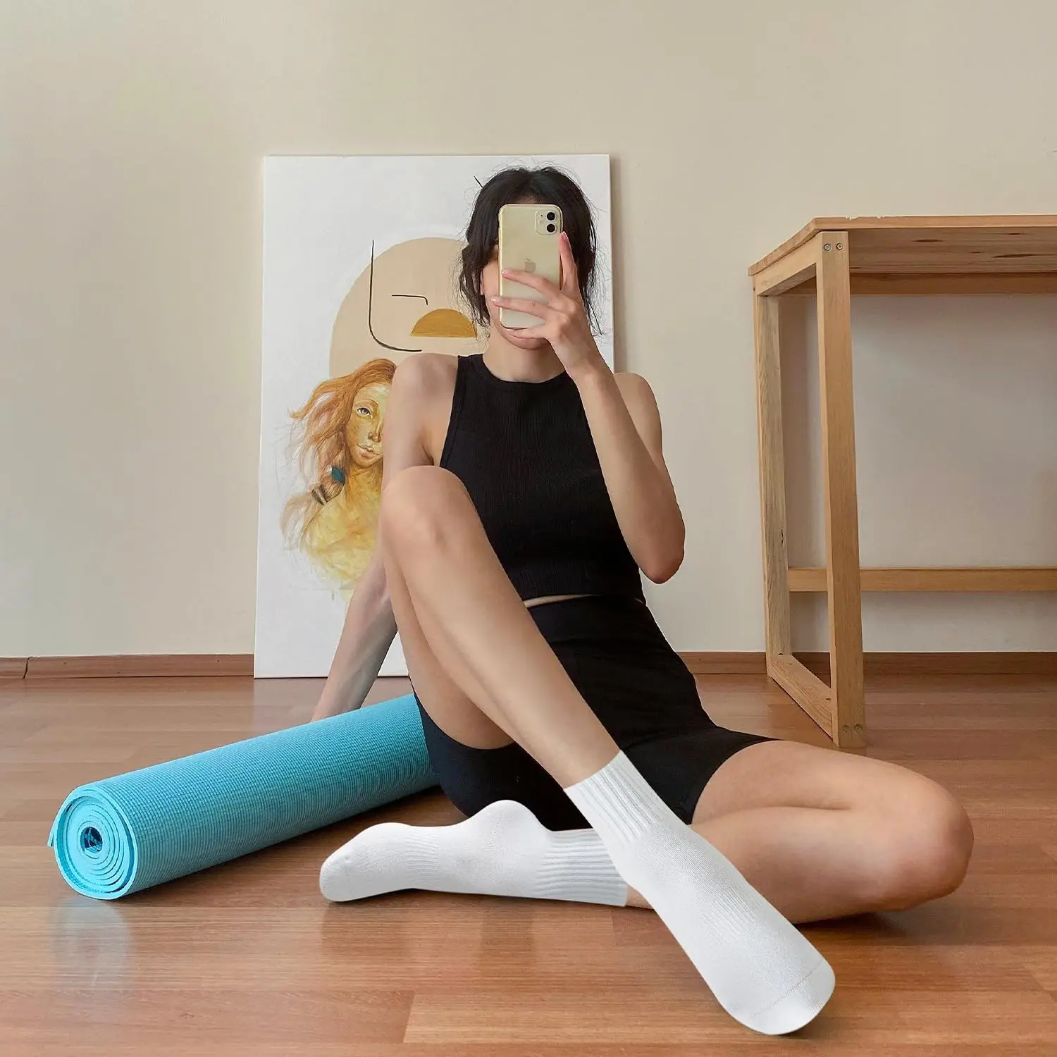 4 paar yogasokken voor dames,  - Pilates & Yoga Vida recensie en prijs