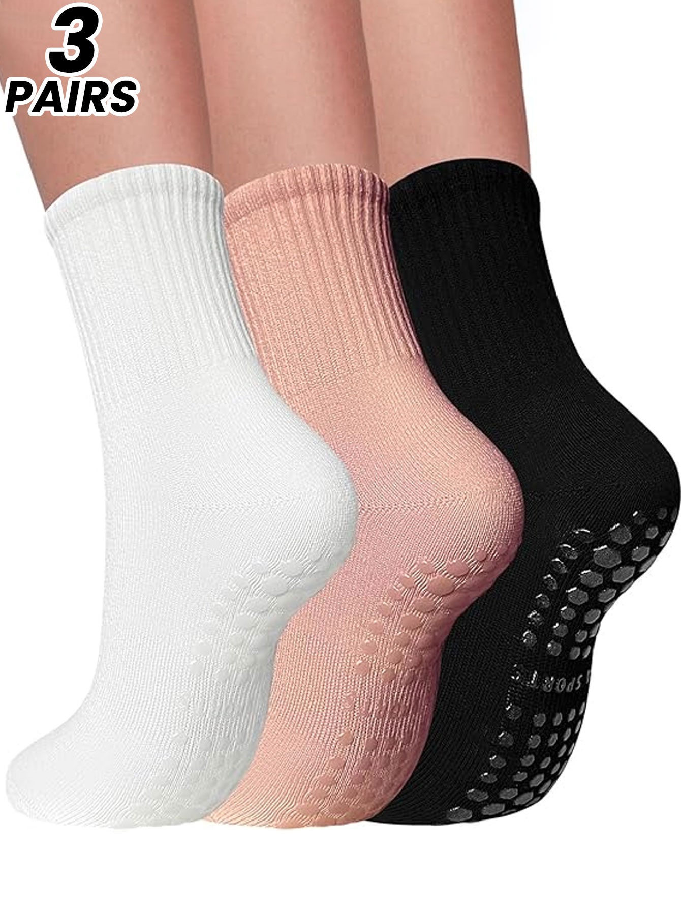 3 paar professionele yogasokke - Medias Para Pilates Y Yoga recensie en prijs