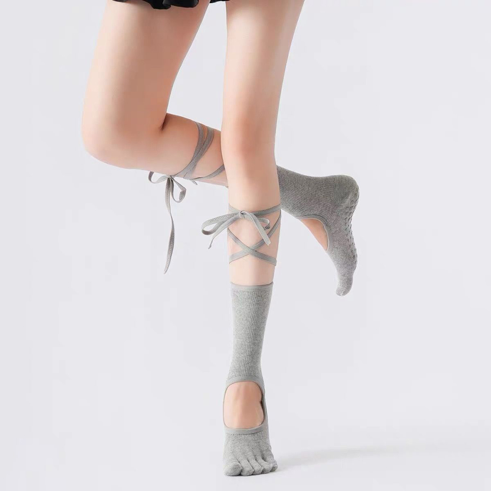 Ballet-yoga-sokken met veters  - Pilates & Yoga Vida recensie en prijs