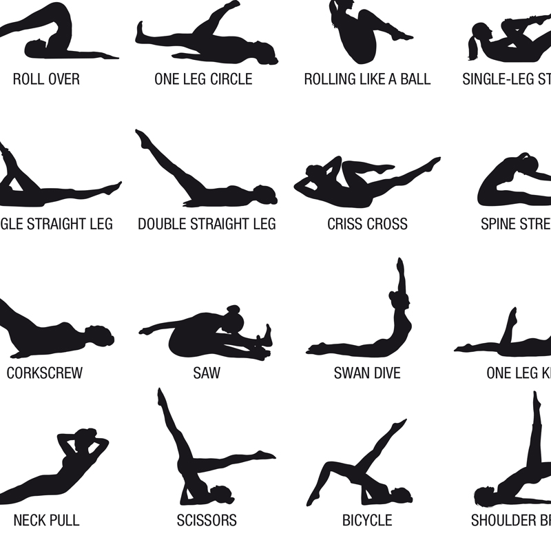 Frameloze Pilates Workout Graf - Pilate Yoga Workout recensie en prijs