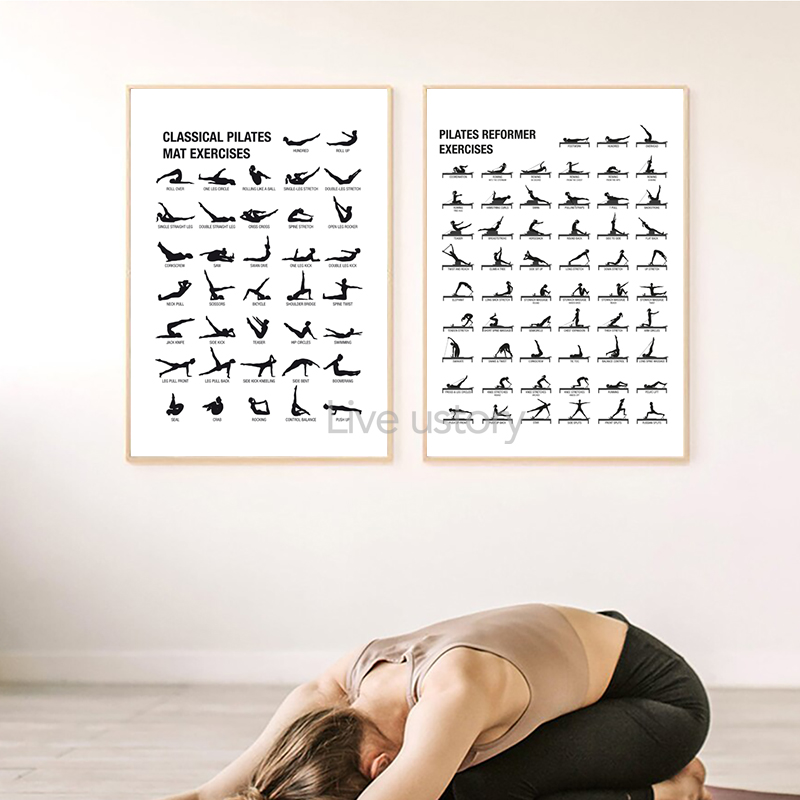 Frameloze Pilates Workout Graf - Pilate Yoga Workout recensie en prijs