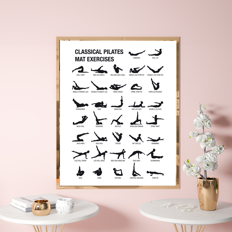 Frameloze Pilates Workout Graf - Pilate Yoga Workout recensie en prijs