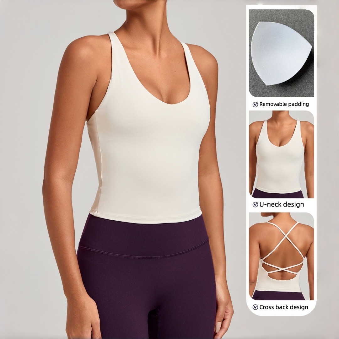 Nieuw yogavest voor dames met  - Pilate Yoga Workout recensie en prijs
